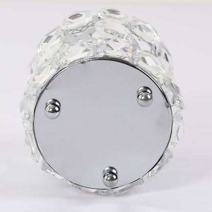 Crystal Pen Holder Cosmetic Brush Storage Container