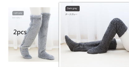 Winter Warm Cold Leg Knee Joint Cold-proof Stockings Home Floor Sleeping Socks