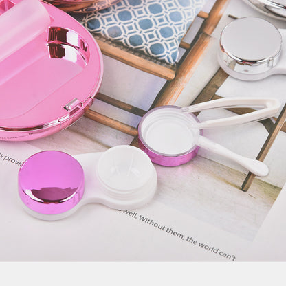 Electroplating Egg Cosmetic Contact Lenses Contact Lens Case
