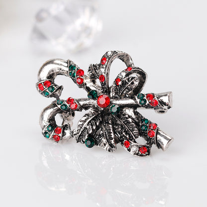 New Retro Personality Creative Christmas Brooch