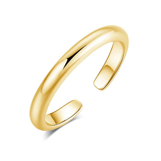 S925 Sterling Silver Toe Ring Simple And Fashionable