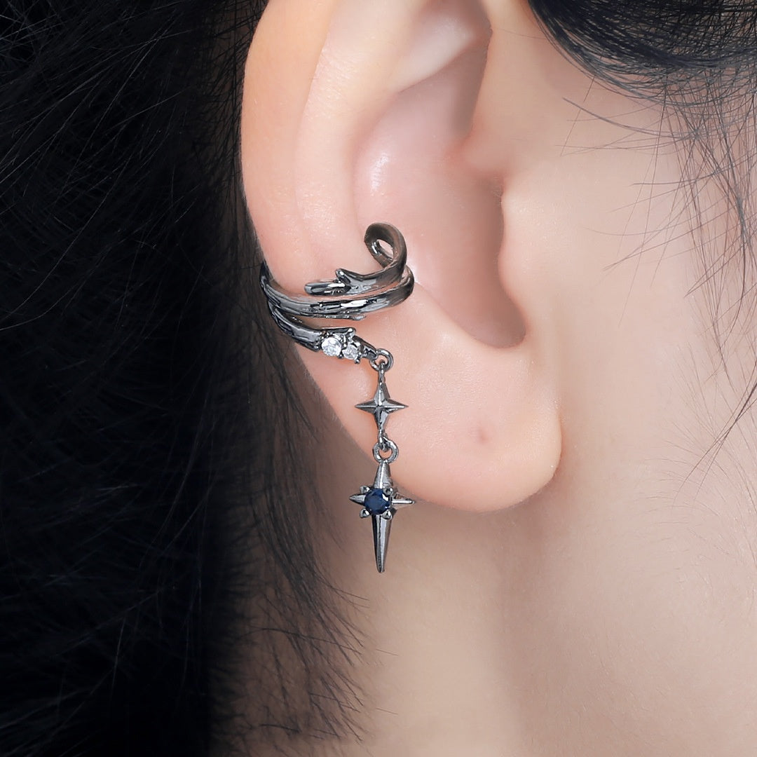 Dark Thorns Ear Clip Non-piercing Earrings