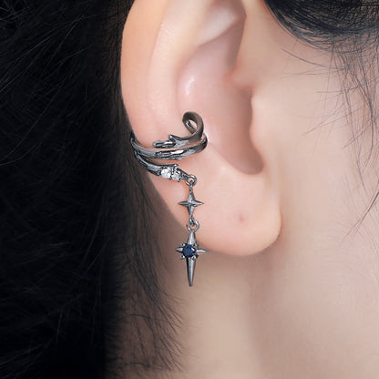 Dark Thorns Ear Clip Non-piercing Earrings
