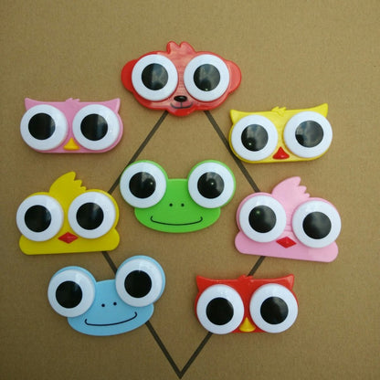 Contact Lens Case Cute Environmental Protection Little Monkey Care Double