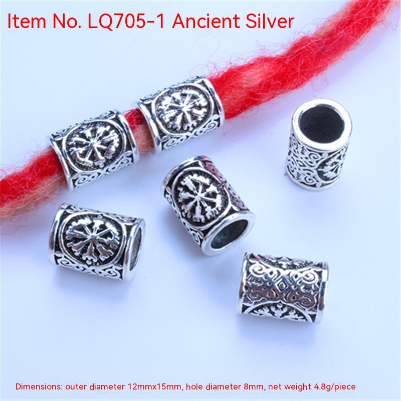 DreadlocksHair Ring Wig Braid Vintage Alloy Ring