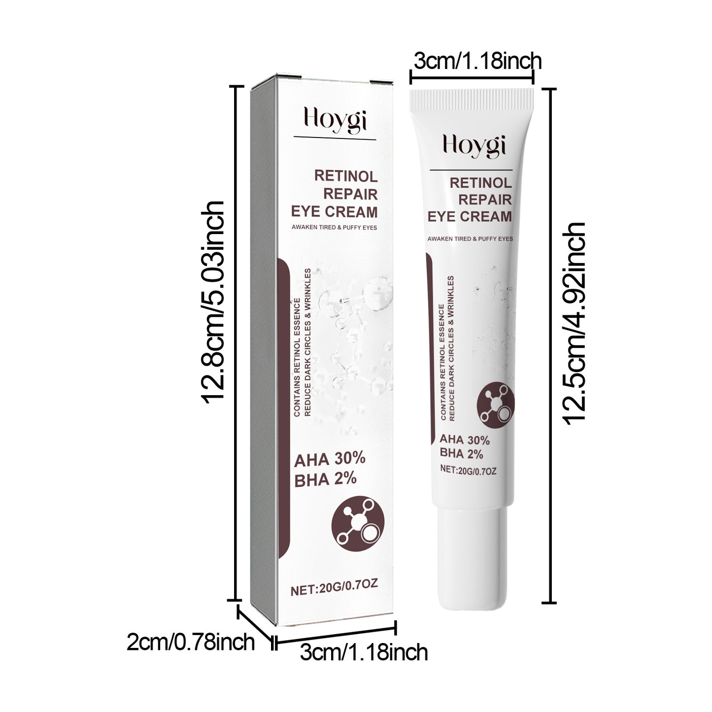 Retinol Eye Cream Moisturizing Application