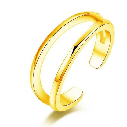 S925 Sterling Silver Toe Ring Simple And Fashionable