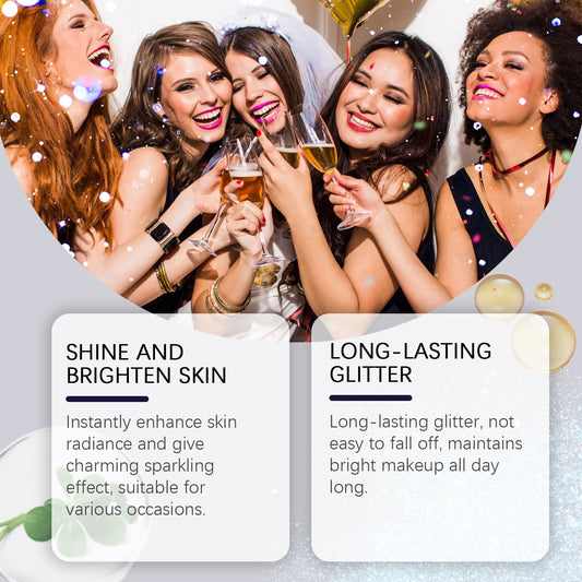 Highlight Brightening Glitter Spray Natural Three-dimensional Long Lasting