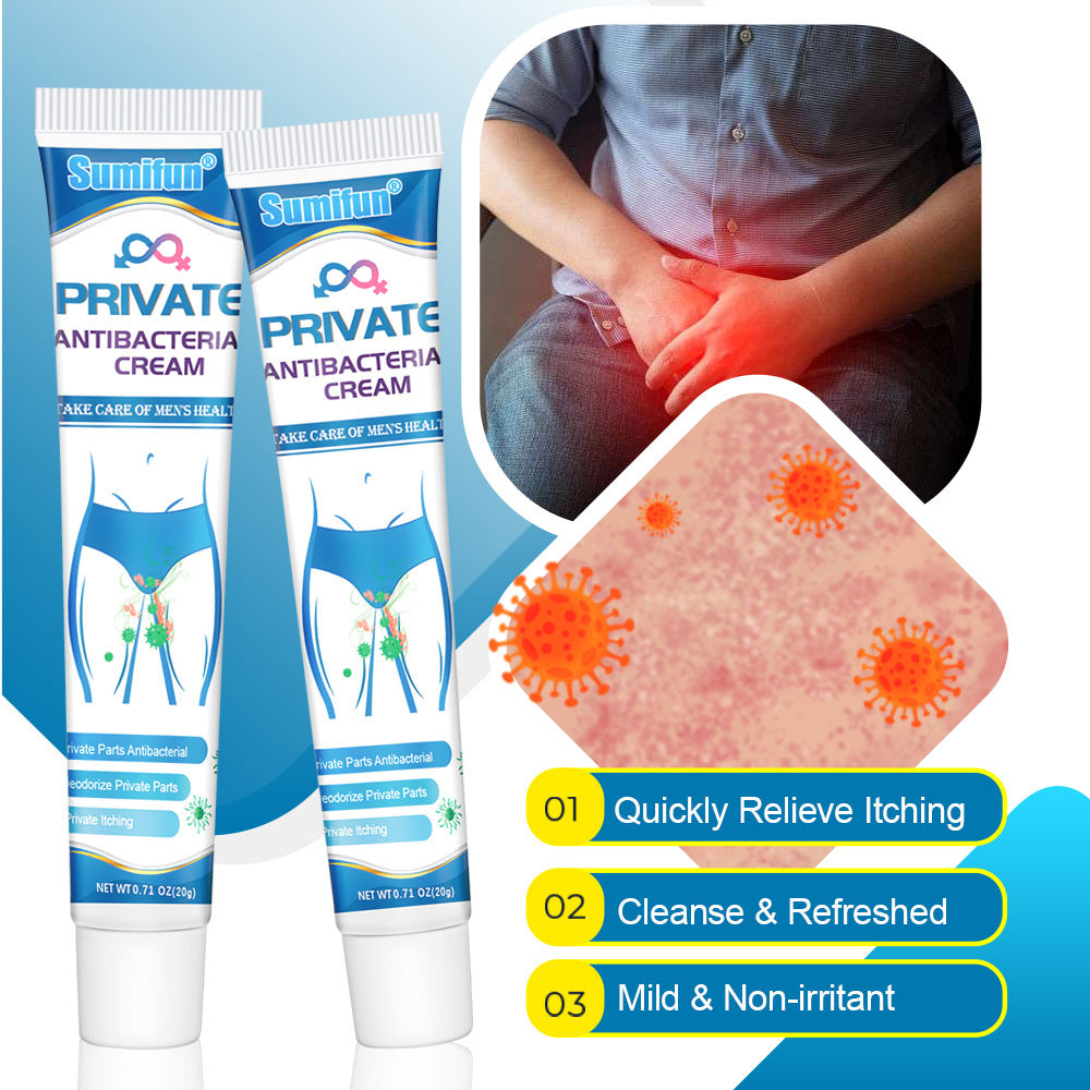 Men's Pruritus Vulvae Cream For External Use Emulsifiable Paste Private Cleaning Skin care lotion Efficacy On Skin