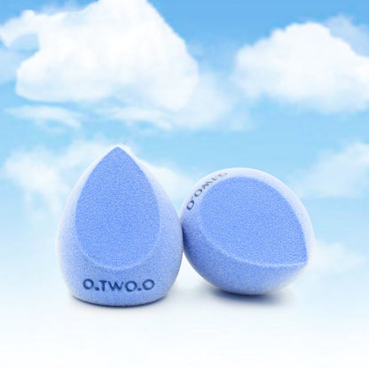 Blue Water Drop New Flocking Powder Puff