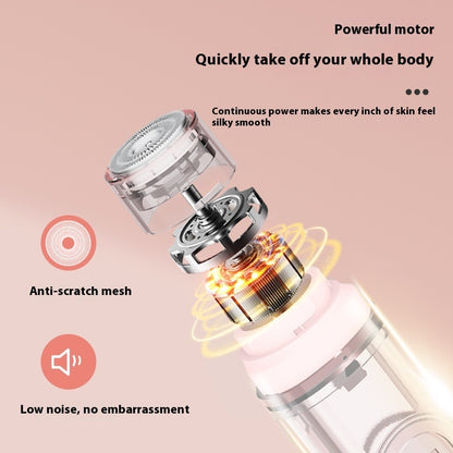 Household Portable Electric Trimming Armpit Hair Body Electric Depilator
