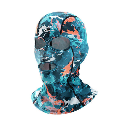 Facekini Swimming Sun Protection Head Cover Men And Women Outdoor