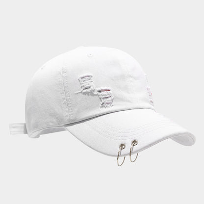 Men's Personality Retro Street Performance Hip Hop Peaked Cap Cover