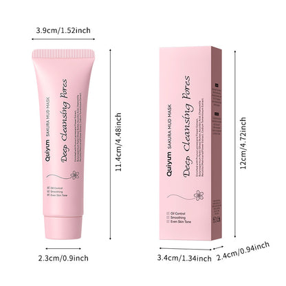 30g Cleansing, Hydrating And Moisturizing Cherry Blossom Mud Mask