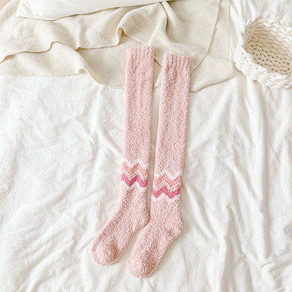 Long Tube Warm Keeping Floor Sleep Knee Socks