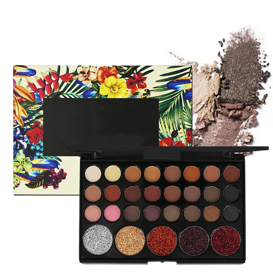 Nude makeup earthy smoky eyeshadow palette
