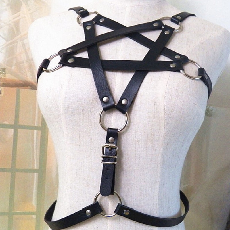 Leather five-star clothing accessories