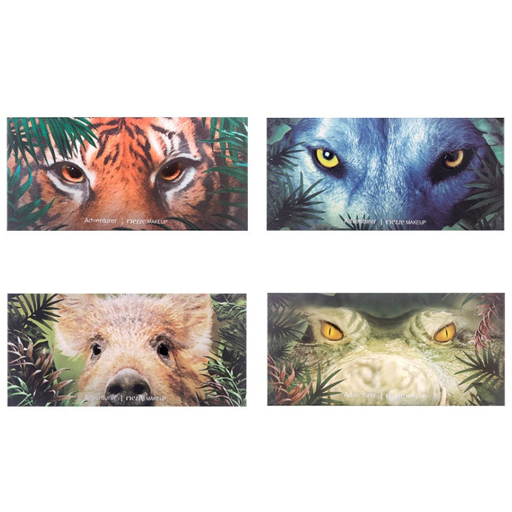 Perfect same diary twelve color Explorer Eyeshadow piglet tiger tiger ice wolf animal eye shadow makeup