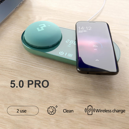 Ultrasonic Lens Cleaner Contact Lens Cleaning Machine Sonic Washing Case USB Charge