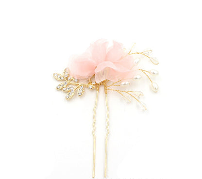 Exquisite And Beautiful Flower Bridal Headdress