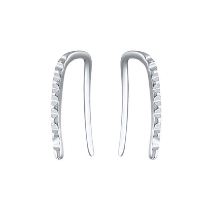 Irregular grain earrings earrings