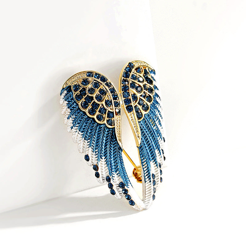 Temperament angel wing Brooch