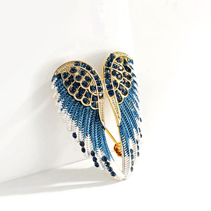 Temperament angel wing Brooch