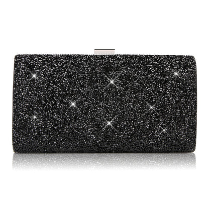 Diamond-encrusted clutch
