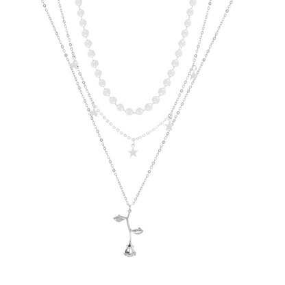Rose necklace