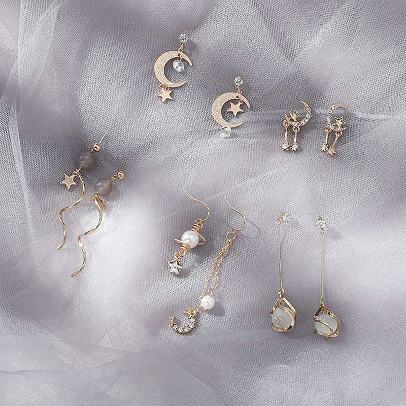 French earrings temperament fashion earrings