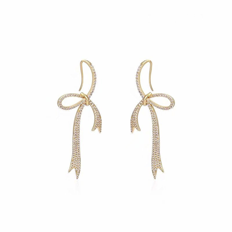 Show face thin earrings earrings