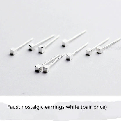 Earrings Sterling Silver Men's Earrings Earrings