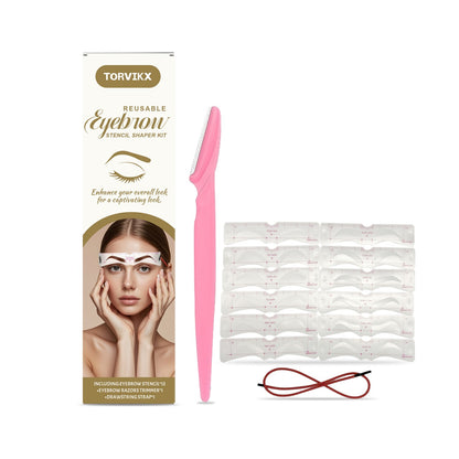 Reusable Eyebrow Stencil Shaper Kit