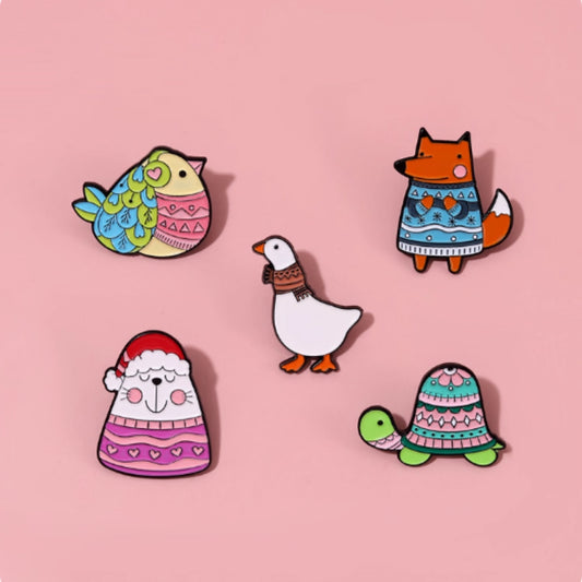 Brooch Cute Japanese Cartoon Metal Badge Pin