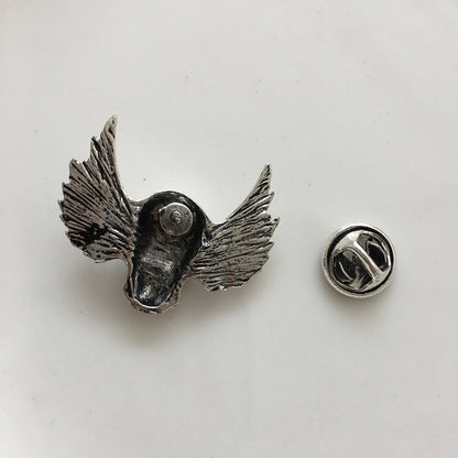 European and American ghost brooch pin