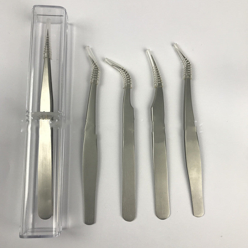 Stainless steel elbow tweezers