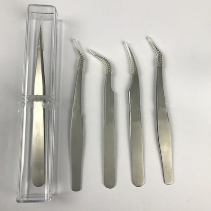 Stainless steel elbow tweezers