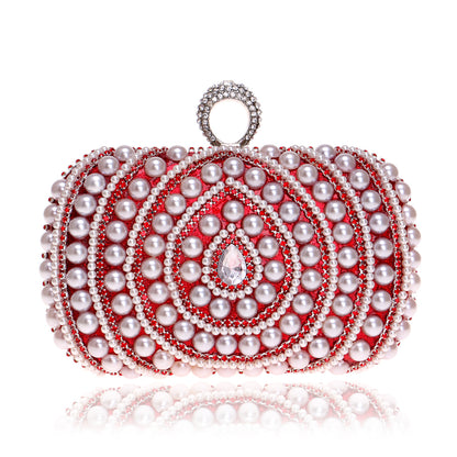 Pearl Clutch Women's European And American Fashion Banquet Clutch