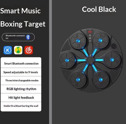 Music Boxing Machine Household With RGB Light Bluetooth-compatible Adults Mode Speed Adjustable For Indoor Kickboxing Karate Fitness Home