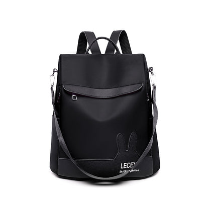 Nylon high school student school bag