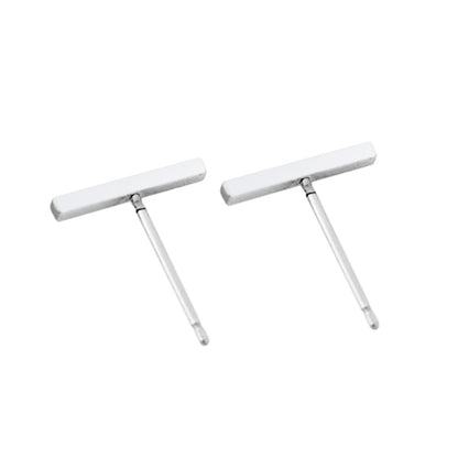 Flat earrings female earrings