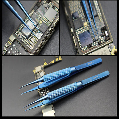 Flying Line Tweezers Titanium Alloy 0.15mm Fine Tip Tweezers