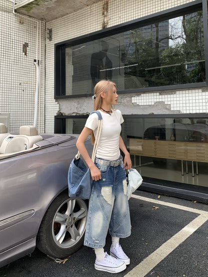 Personality American Retro Jeans For Women