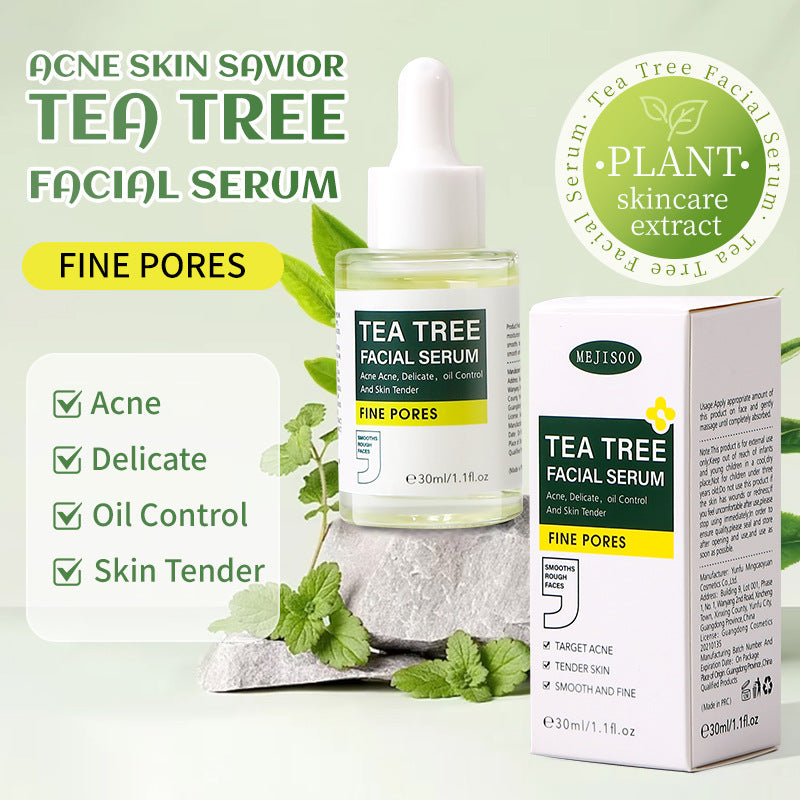 Tea Tree FacialSerum Nourishing Moisturizing Facial Liquid 30ml