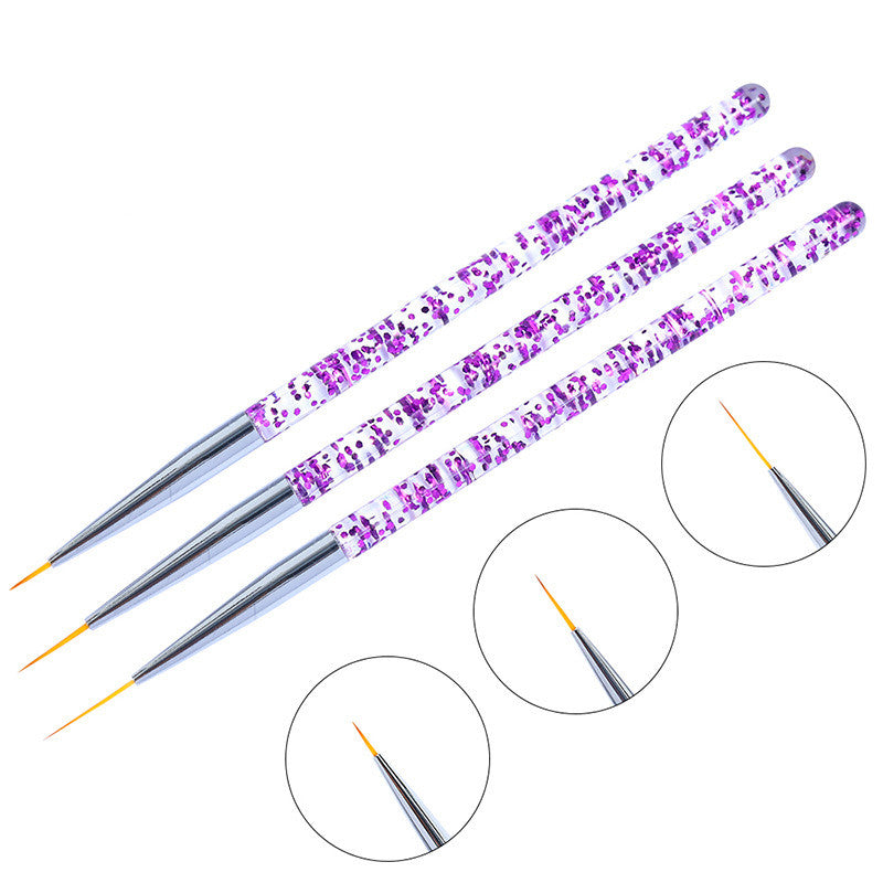 Set of 3 Nail Brush Tools