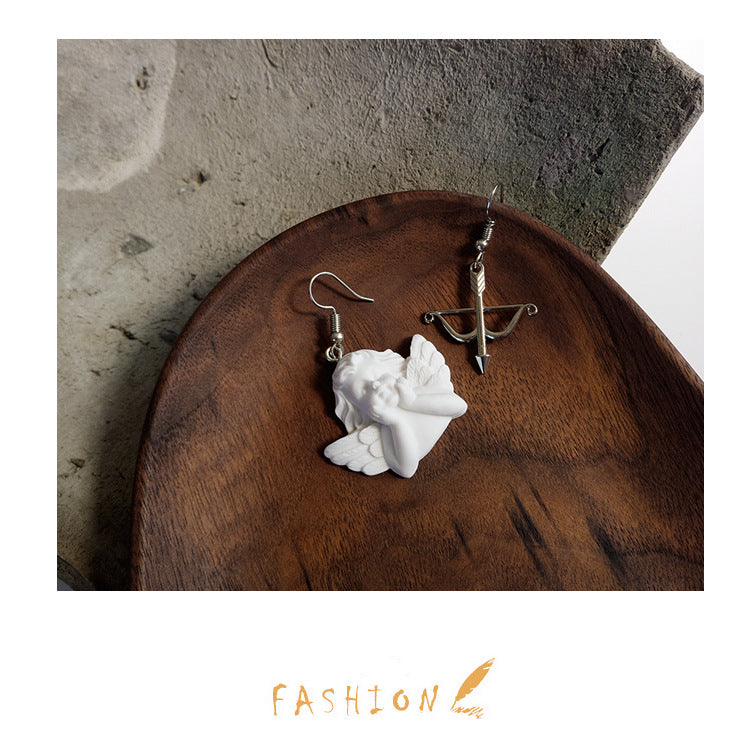Cupid Angel Thin Earrings Earrings