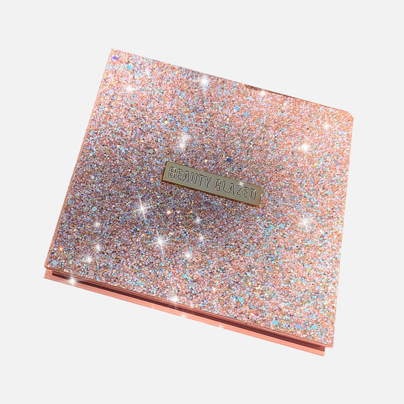 New Beauty Glazed 15 Colors Long Lasting Sunset Dusk Eyeshadow Palette