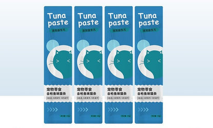 Cat Strip Snack Fat Nutrition Various Tastes