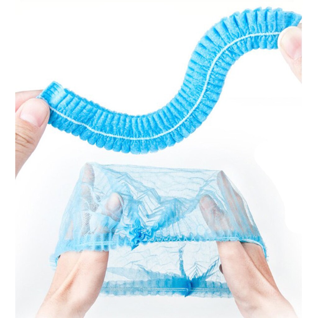 Non-woven disposable shower cap