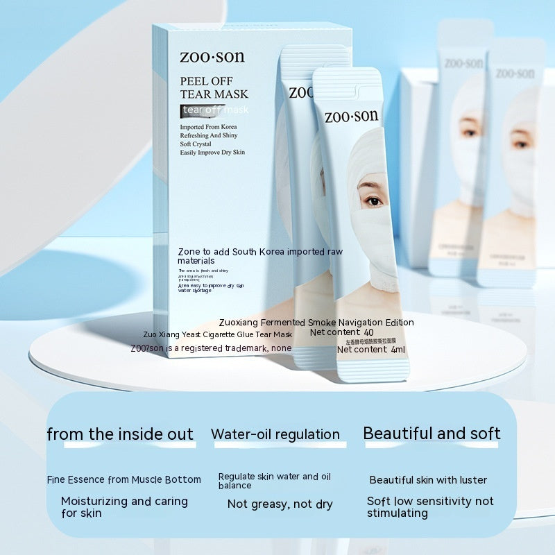 Moisturizing Yeast Nicotinamide Tearing Mask